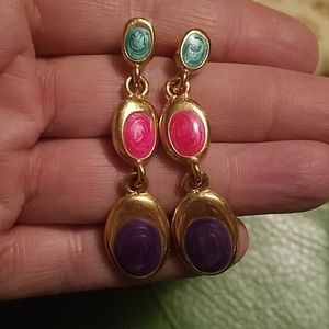 Drop 3 Color Earrings